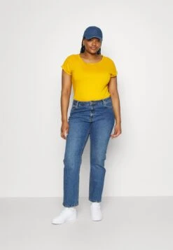 Long- T-Shirt Basic - Dark Yellow -Anna Field 360493093a18482980c78edb431b8050