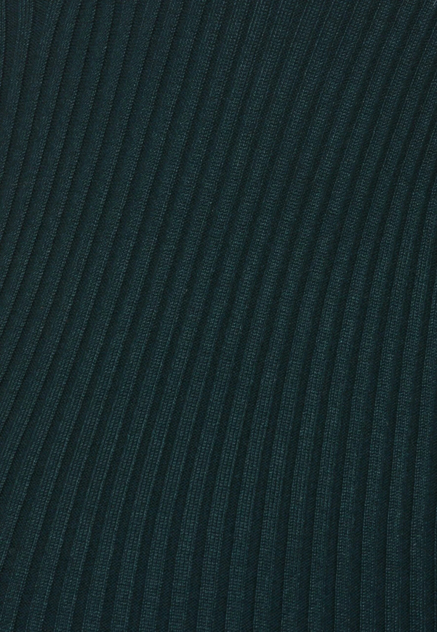 Polo V Ausschnitt Ripp Bodycon Mini Strickkleid - Etui-Jurk - Green 5 Polo V Ausschnitt Ripp Bodycon Mini Strickkleid - Etui-Jurk - Green - Afbeelding 3