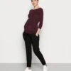 2 Pack - Longsleeve - Dark Green/Bordeaux -Anna Field 53189f9512dd4a77a03a0e9afbc223c1