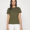 Anna Field T-Shirt Basic - Khaki