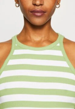 Anna Field 2 Pack - Top - Off-White/Green -Anna Field 5aebb1ccb891430992bf56b289526ed0