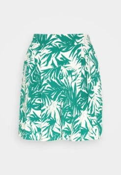 Anna Field Shorts - Green/Off White -Anna Field 5f6994548d7244ab88b97367488fefbd