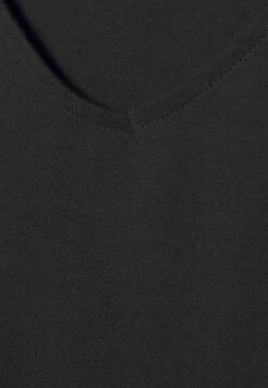 Anna Field Basic V Neck Drop Shoulder 2 Pack- T-Shirt Basic - Black -Anna Field 66593c7fa0d34cb0abea96f5bd7000fc