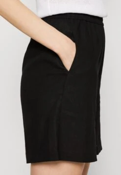 Anna Field Linen Mix - Shorts - Black -Anna Field 677d59203b6245768daedc7d2b41d96d