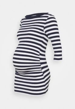 Longsleeve - Dark Blue/White