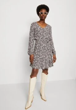 Anna Field Jurk - Black/White -Anna Field 819ba30c716c4b70a2bd93565c2eeb24