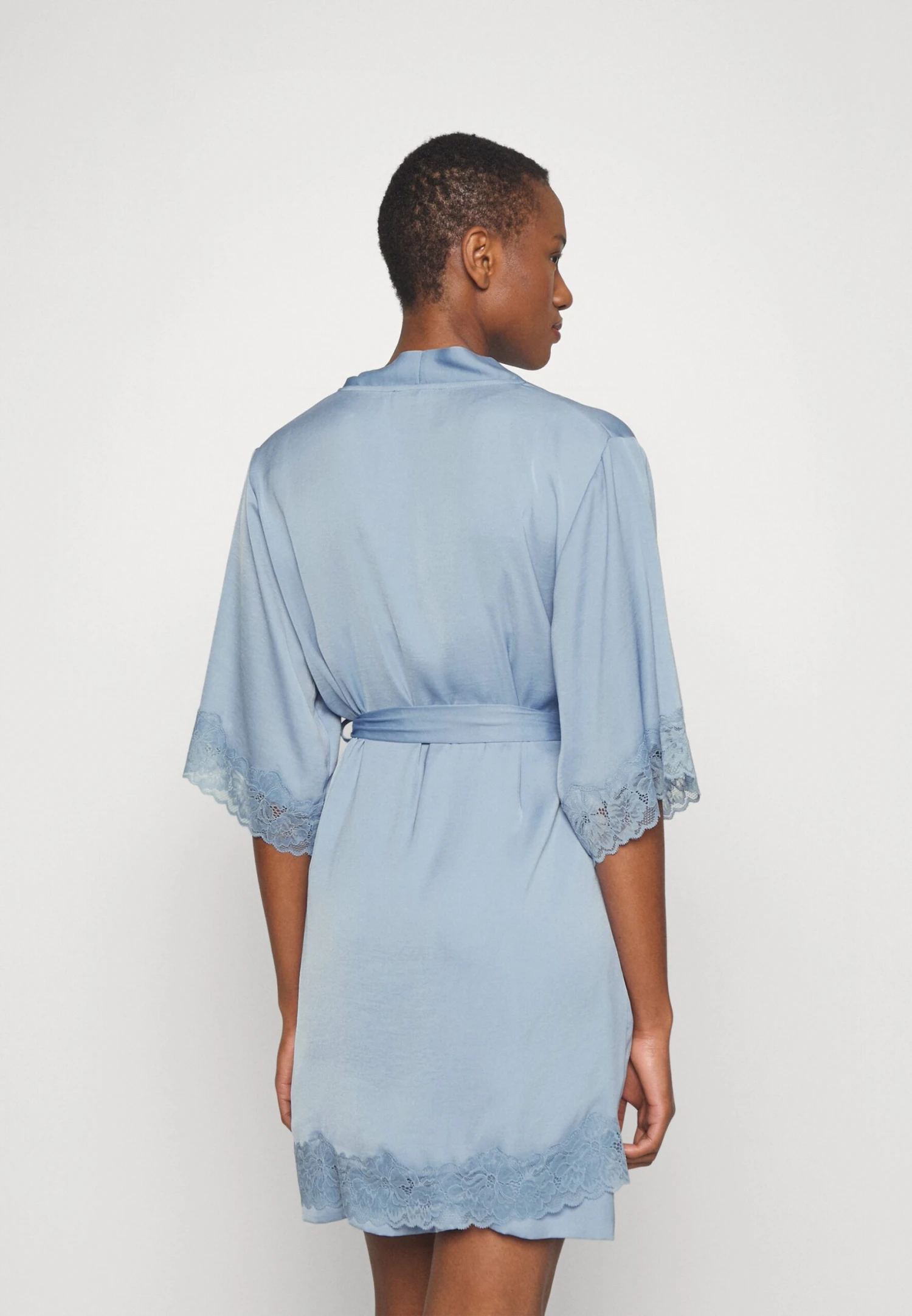 Anna Field Badjas - Light Blue 5 Anna Field Badjas - Light Blue - Afbeelding 3