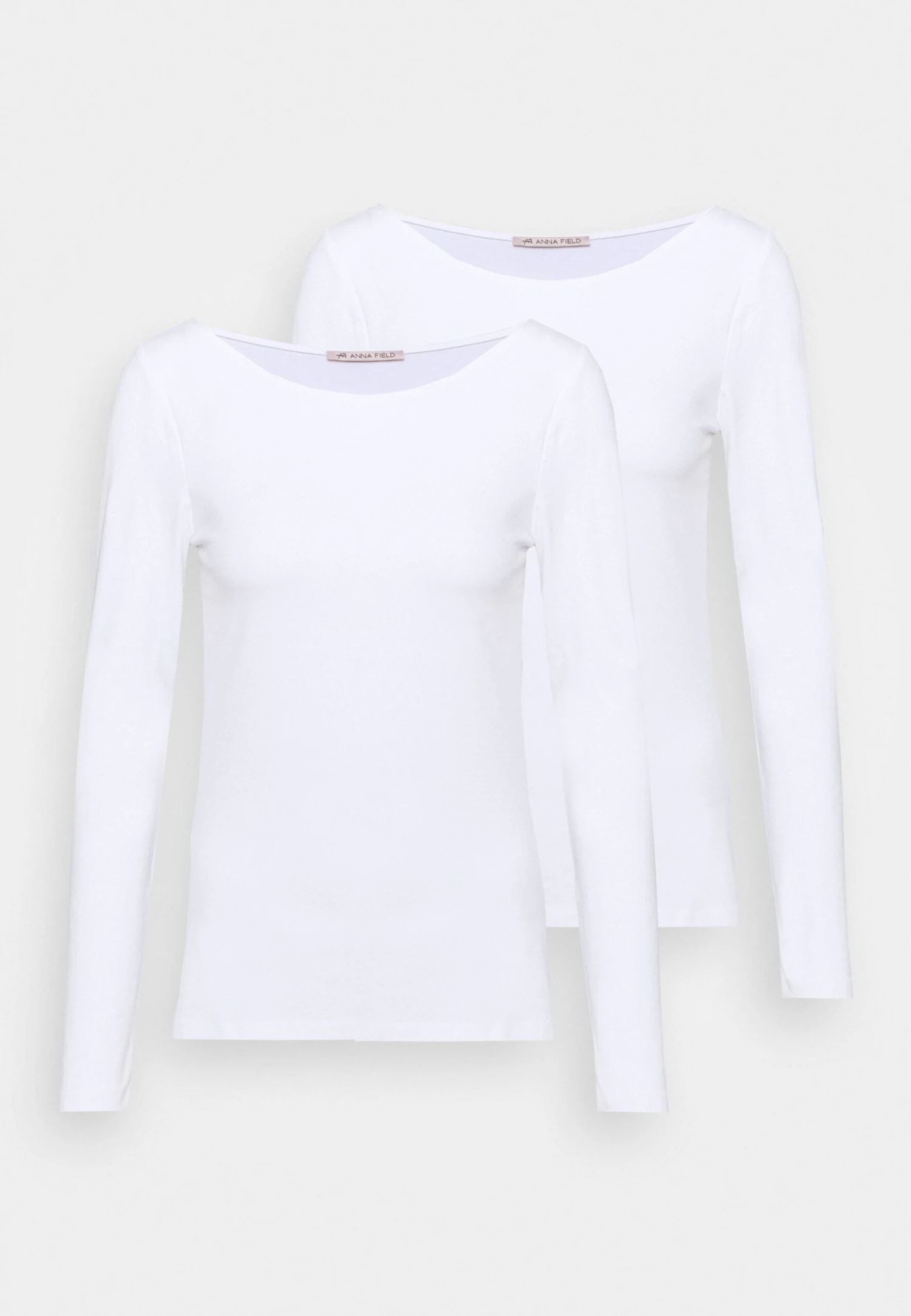 Anna Field 2 Pack - Longsleeve - White 3 Anna Field 2 Pack - Longsleeve - White