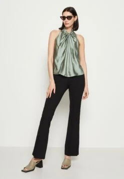 Anna Field Top - Light Green -Anna Field c9c57f1b09024eeda9f87855d0413b29