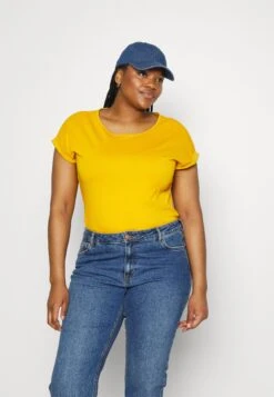 Long- T-Shirt Basic - Dark Yellow -Anna Field d29eef0a6245477fbce2c9dd47984496