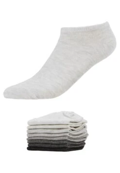 Anna Field 8Pp Sneaker Socks- Sokken - Grey -Anna Field e102b46c7ffe4caeac75291c20442702
